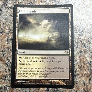 MTG Magic the Gathering Fetid Heath